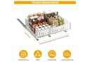 BlingBin Küchenorganizer-Set Teleskopschublade Weiß Bild 1