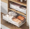 BlingBin Küchenorganizer-Set Teleskopschublade Weiß Bild 2