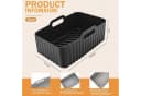 BlingBin Silikonform 2 Stück für Ninja Foodi AF300/AF400 Schwarz Bild 1