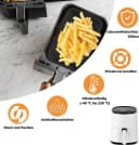 BlingBin Silikonform 2 Stück für Ninja Foodi AF300/AF400 Schwarz Bild 5