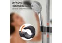 BlingBin Brausehalter Schwarz 35° Drehbar Clip-On Bild 4