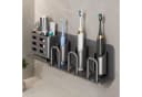 BlingBin Zahnbürstenhalter Aluminium 3-Fach Grau Bild 2