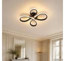 BlingBin LED Deckenleuchte Schwarz Modern Chinesisches Design Bild 1