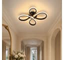 BlingBin LED Deckenleuchte Schwarz Modern Chinesisches Design Bild 2