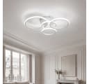 BlingBin LED Deckenleuchte Weiß Modern Dimmbar 3000K-6500K Bild 1