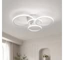 BlingBin LED Deckenleuchte Weiß Modern Dimmbar 3000K-6500K Bild 2