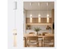 BlingBin LED Pendelleuchte 1-flammig Acryl & Metall Weiß Bild 3