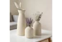 LEMLIT Keramikvasen-Set 3-teilig Beige Minimalistisch Bild 1