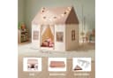 LEMLIT Spielzelt Kinderzelt Indoor Outdoor Mit Matte und Lichtern Bild 1