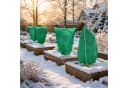LEMLIT Winterschutzhaube 5er Set Grün Vlies Frostschutz Kübelpflanzen Bild 3