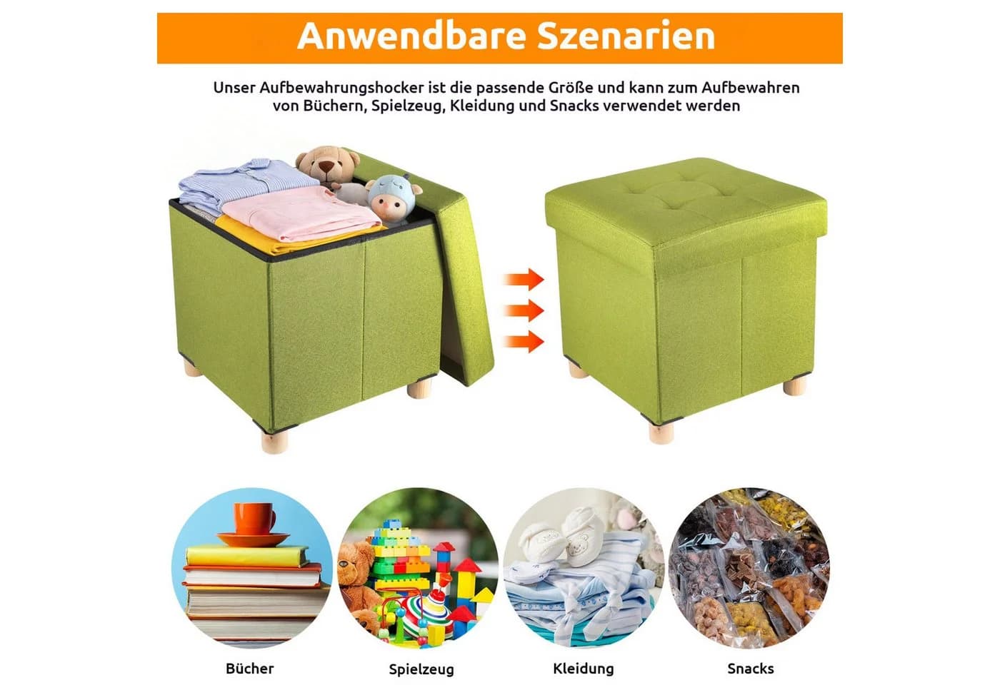 BlingBin Spielzeugtruhe Schubladenschrank für Kinder mit Stauraum - Bild 5