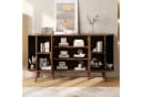 BlingBin Sideboard 150cm Holzoptik Schiebetüren Skandinavisch Bild 1