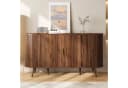 BlingBin Sideboard 150cm Holzoptik Schiebetüren Skandinavisch Bild 3