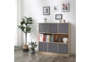 BlingBin Faltbox Aufbewahrungsbox 10er Set Grau mit Griff Bild 5