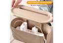 BlingBin Kabelbox Hellbeige Kunststoff mit Deckel Bild 5
