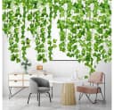 BlingBin Künstliche Efeu Girlande Grün 36 Stück 210 cm Bild 1