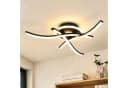BlingBin LED Deckenleuchte 21W Schwarz/Weiß mit Memory-Funktion Bild 2