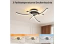 BlingBin LED Deckenleuchte 21W Schwarz/Weiß mit Memory-Funktion Bild 4