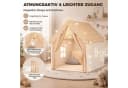 BlingBin Spielzelt Indoor Beige Polyestergewebe Komplett-Set Bild 3