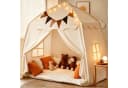 BlingBin Spielzelt Indoor Kinderspielhaus Beige Polyester Bild 2