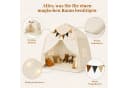 BlingBin Spielzelt Indoor Kinderspielhaus Beige Polyester Bild 4