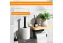 Stilvoller Toilettenpapierhalter aus Massivholz Bild 1