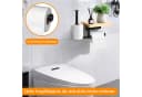 Stilvoller Toilettenpapierhalter aus Massivholz Bild 4