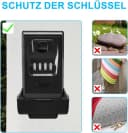 BlingBin Schlüsseltresor mit Zahlencode Schwarz Grau Bild 4