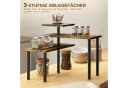 BlingBin Küchenregal Drehbar 3 Ebenen Metallrahmen Bild 1