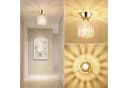 BlingBin Kristall Deckenleuchte Modern Gold E27 Bild 1