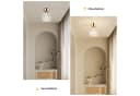BlingBin Kristall Deckenleuchte Modern Gold E27 Bild 4