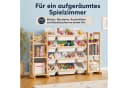 BlingBin Kinderregal mit 12 Boxen Beige Spielzeugtruhe Bild 1