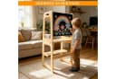 BlingBin Lernturm 3-in-1 mit Kreidetafel Beige Bild 4