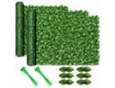 LEMLIT Kunsthecken-Sichtschutz Efeu Grün UV-Schutz Bild 2