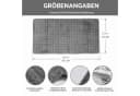 BlingBin Rutschfester Sofabezug Grau Weicher Flanell Bild 3