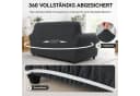 BlingBin Sofabezug Stretch Grau 2/3 Sitzer Rutschfest Bild 5