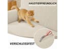 LEMLIT Sofabezug Stretch & rutschfest für 2-/3-Sitzer Beige Bild 5