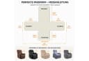 BlingBin Sesselschoner Wasserdicht mit Taschen Braun Bild 3