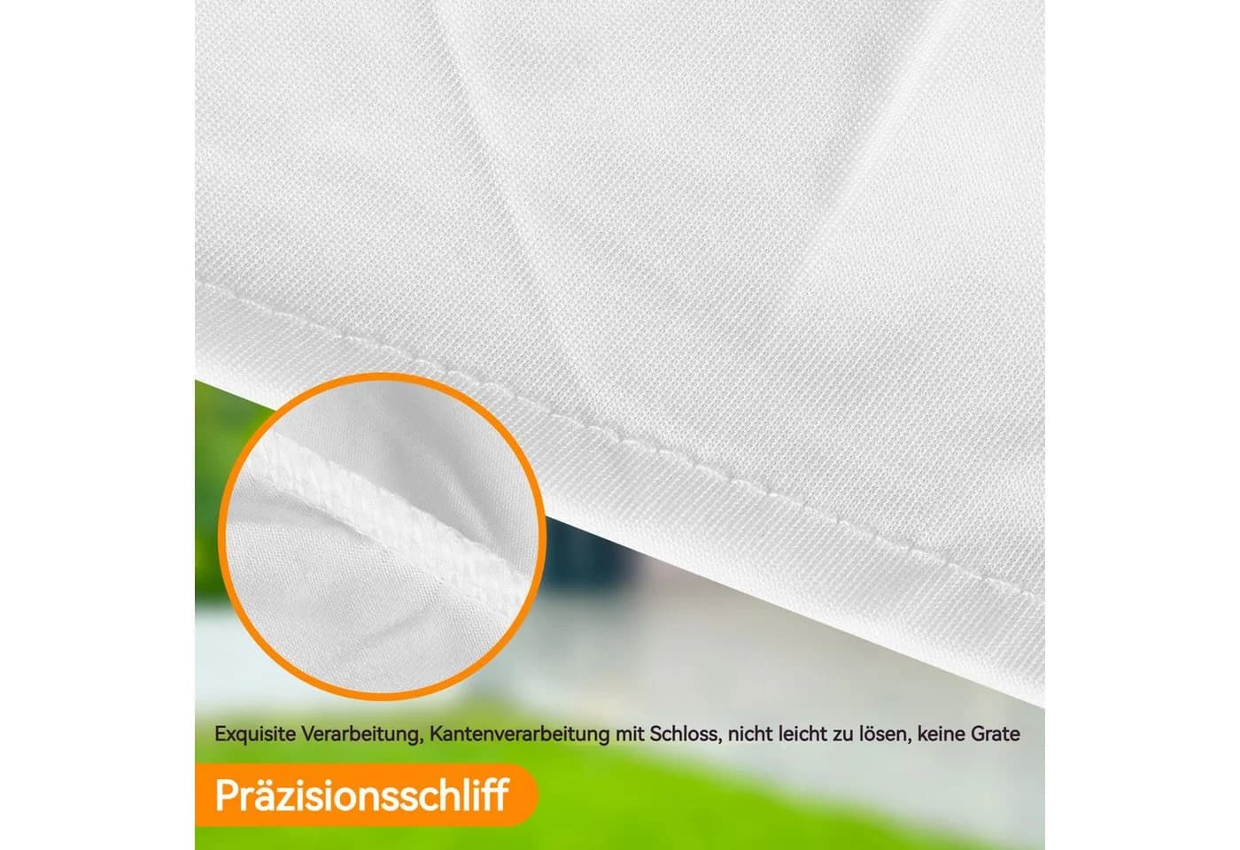 BlingBin Hussen-Set Weiß Stretch für Bierzeltgarnitur - Bild 5