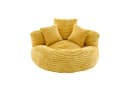 BlingBin Sitzsack Cordstoff-Sofa, Lazy Sofa, Beige, Gelb, Smaragdgrün, Dunkelgrau Bild 1