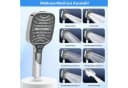 BlingBin Duschbrause Set mit 1,5m Schlauch & Halterung, 8 Strahlarten, Silber Bild 3