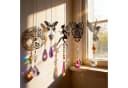 BlingBin Fensterdekoration Sonnenfänger Kristall 5 Stück Silber Transparent Bild 1