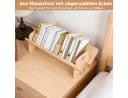 BlingBin Bücherregal Kiefernholz V-Design Organizer Bild 5