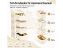 BlingBin Rollwagen 4 Schubladen mit Lochplatte, Haken & Rollen Bild 3