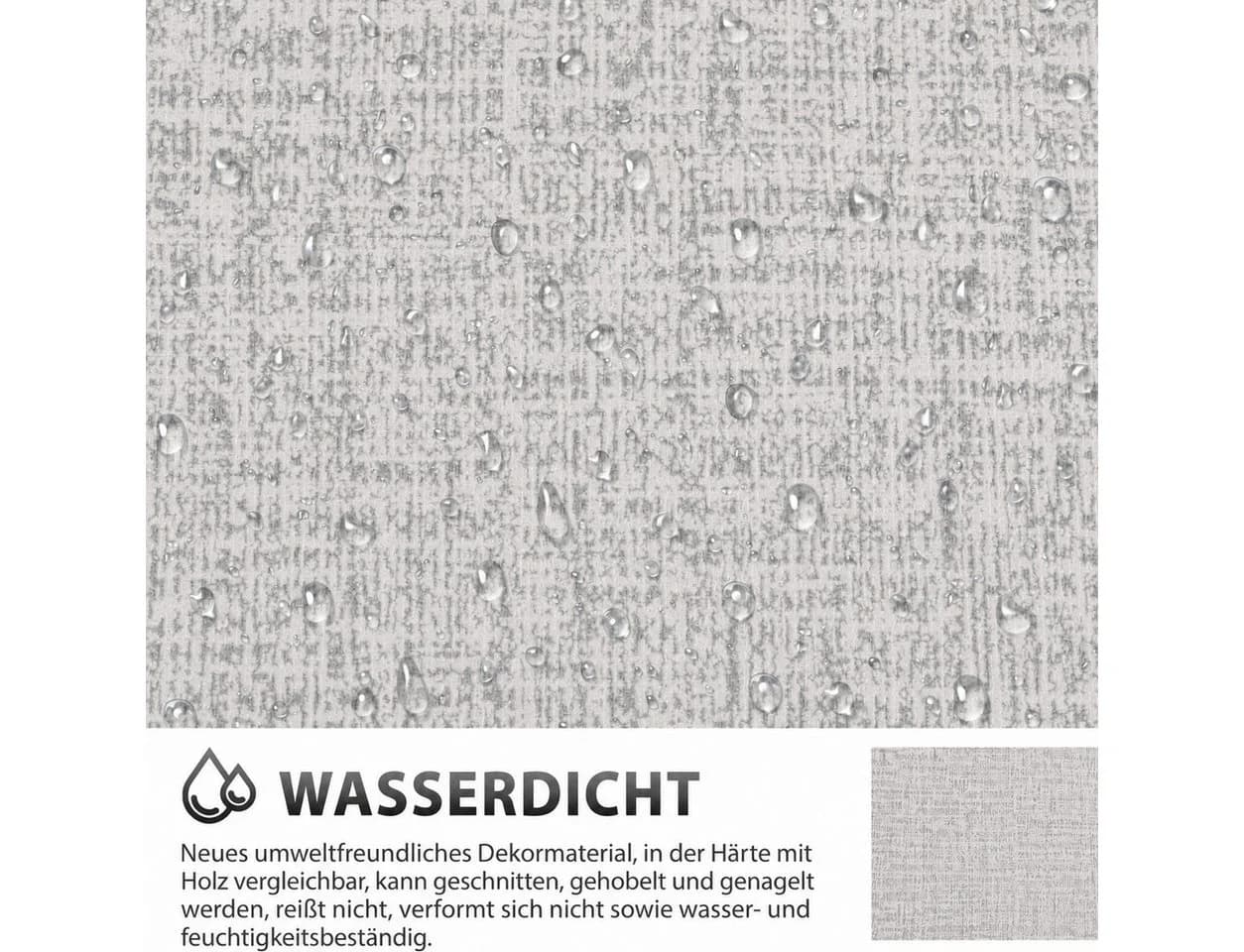 BlingBin Selbstklebende Vinyltapete Leinenstruktur PVC - Bild 5