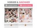BlingBin Schubladenorganizer Set Transparent PS-Kunststoff 17/24-tlg. Bild 5