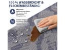 BlingBin Selbstklebende Teppichfliese Grau-Blau 45,7x45,7 cm Bild 5