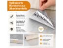 BlingBin Wandfolie Travertin Steinoptik Selbstklebend Grau Bild 5
