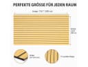 BlingBin Selbstklebendes 3D Wandpaneel Gold Holzoptik Bild 3