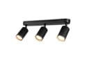 STANBOW Deckenstrahler LED 3x GU10 Schwarz 350° drehbar Bild 2